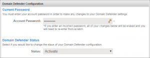 Activate NameSilo Domain Defender